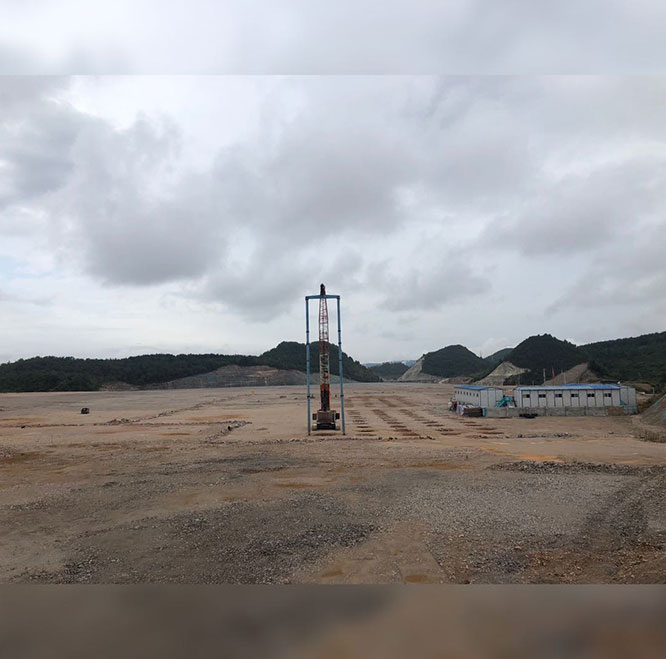 貴州龍里貴州建工集團第三建筑有限公司強夯項目
